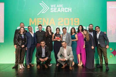 Mena Search Awards - Best Agency & Winning Agency 2020